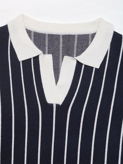 Women's Grey Nowi Women Striped Pullover