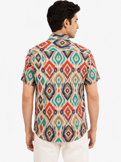 Men Comfort Printed Casual Shirt