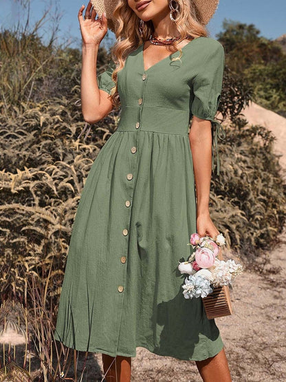 Fit & Flare Midi Dress