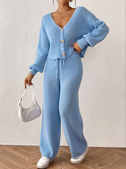 Women Ribbed Crop Cardigan