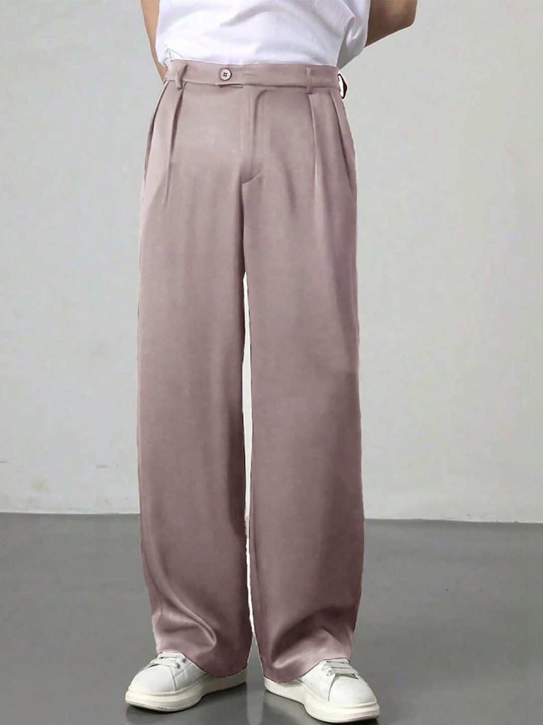 Men Pleated Trousers