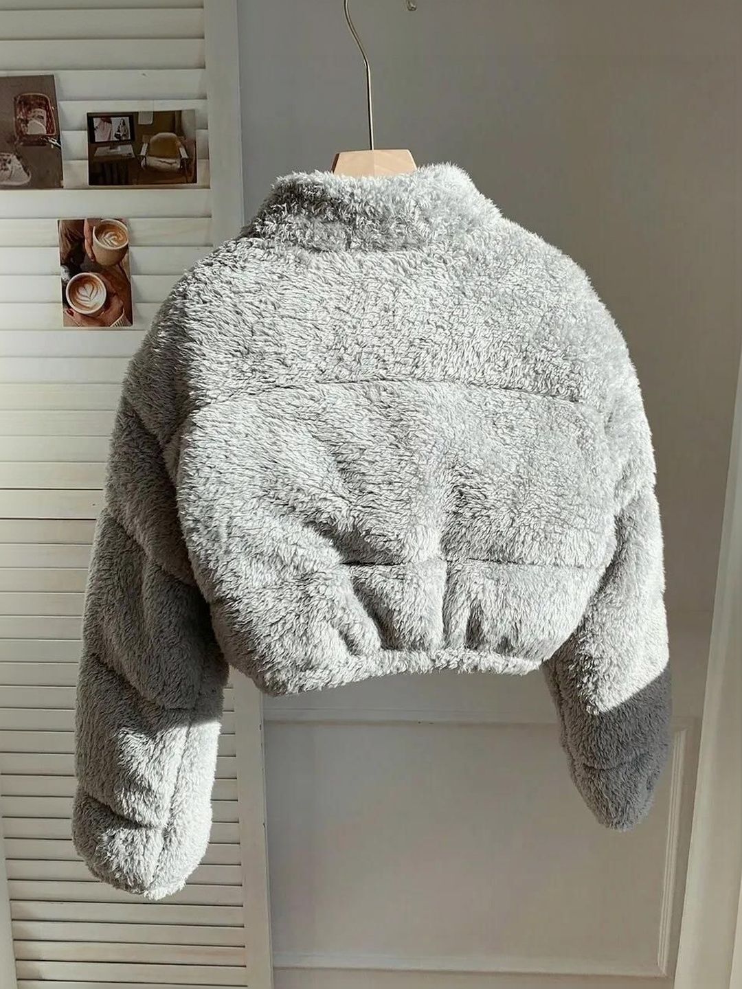 NOWI Women Crop Puffer Jacket