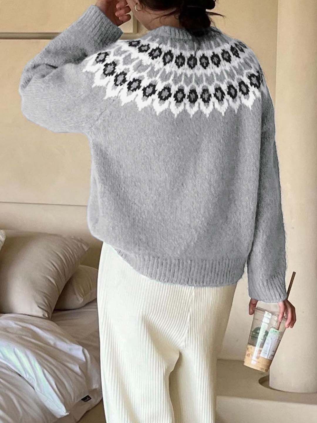 NOWI Women Fair Isle Pullover