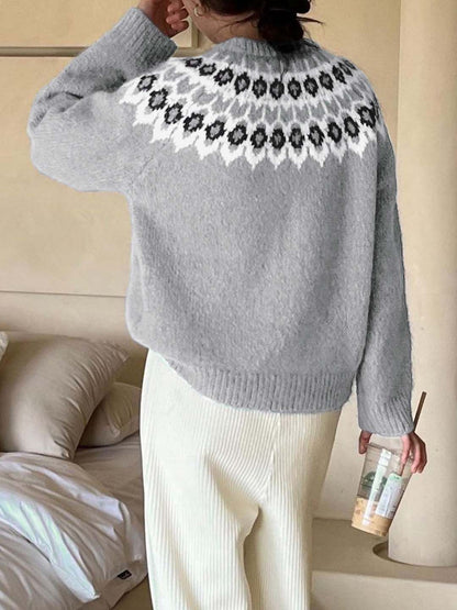 NOWI Women Fair Isle Pullover