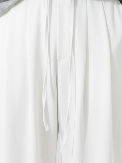 Men Relaxed Fit Wide Leg Drawstring Pants