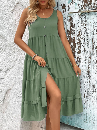Fit & Flare Midi Dress