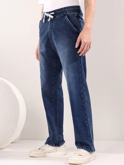 Men Regular Fit Mid-Rise Light Fade Jeans