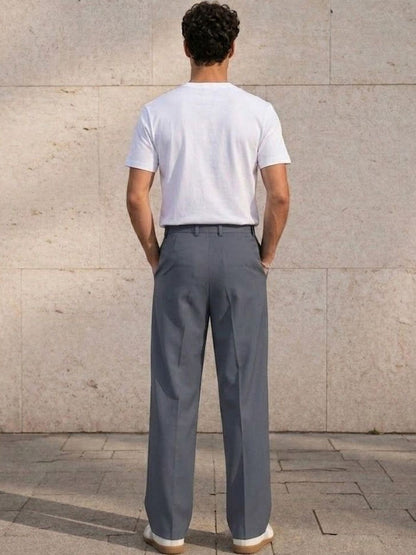 Men Pleated Trousers