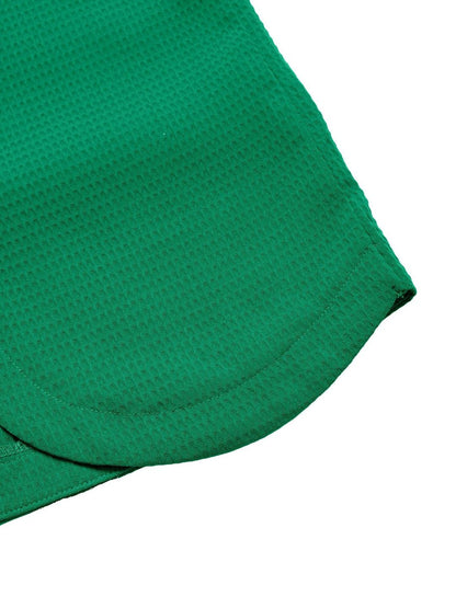 Women's Green Ruffles Top