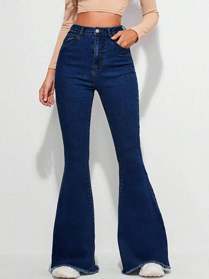 Women Bootcut High-Rise Stretchable Jeans