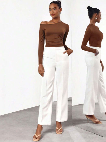One Shoulder Bodysuit
