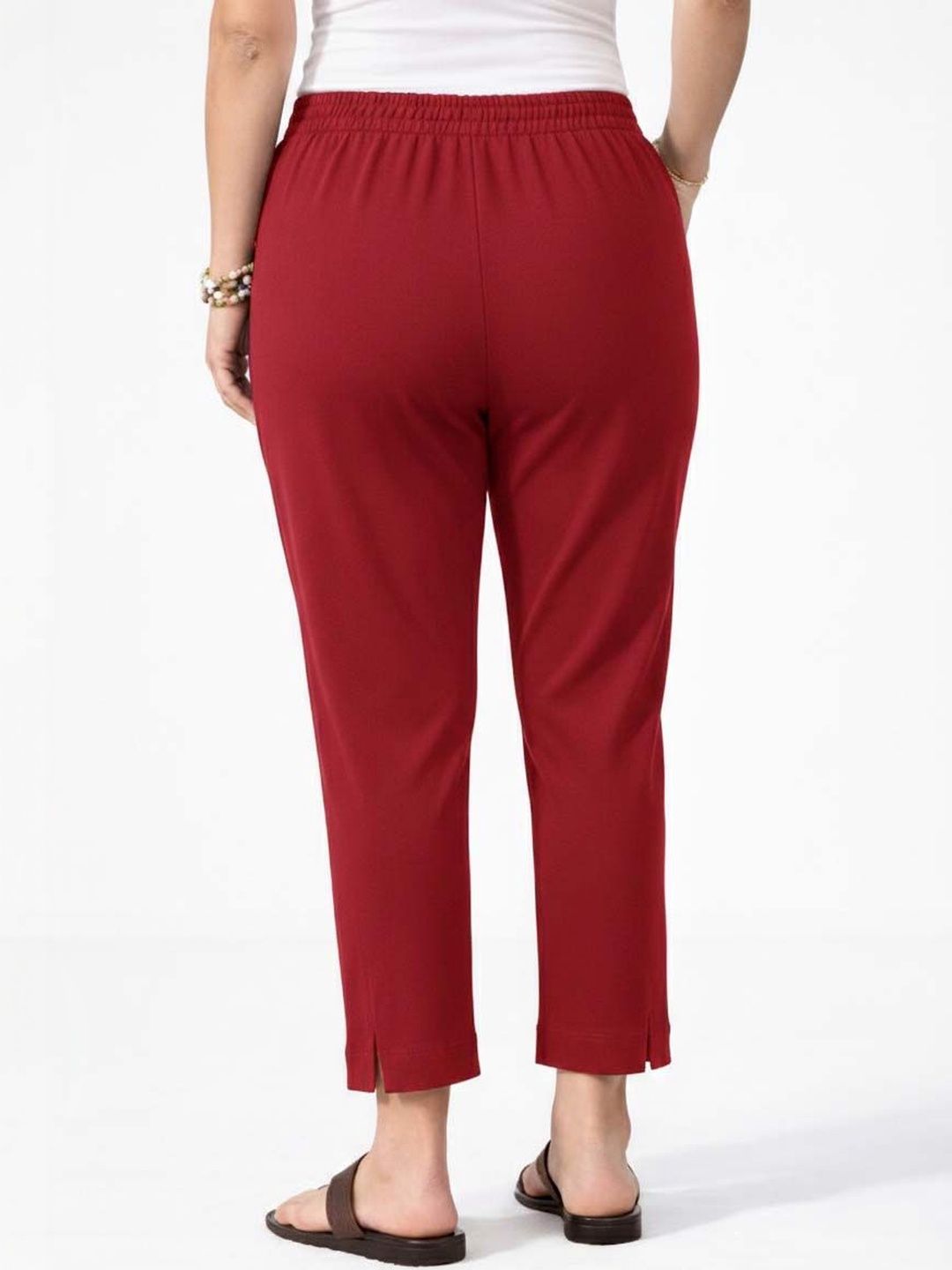 Women Wrinkle Free Trousers
