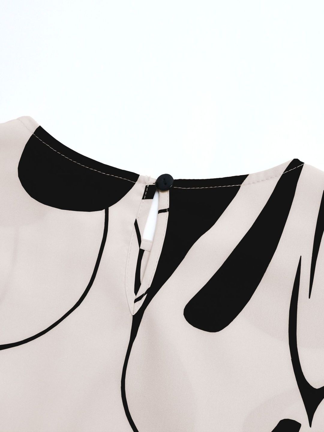 NOWI Printed Fit & Flare Midi Dress