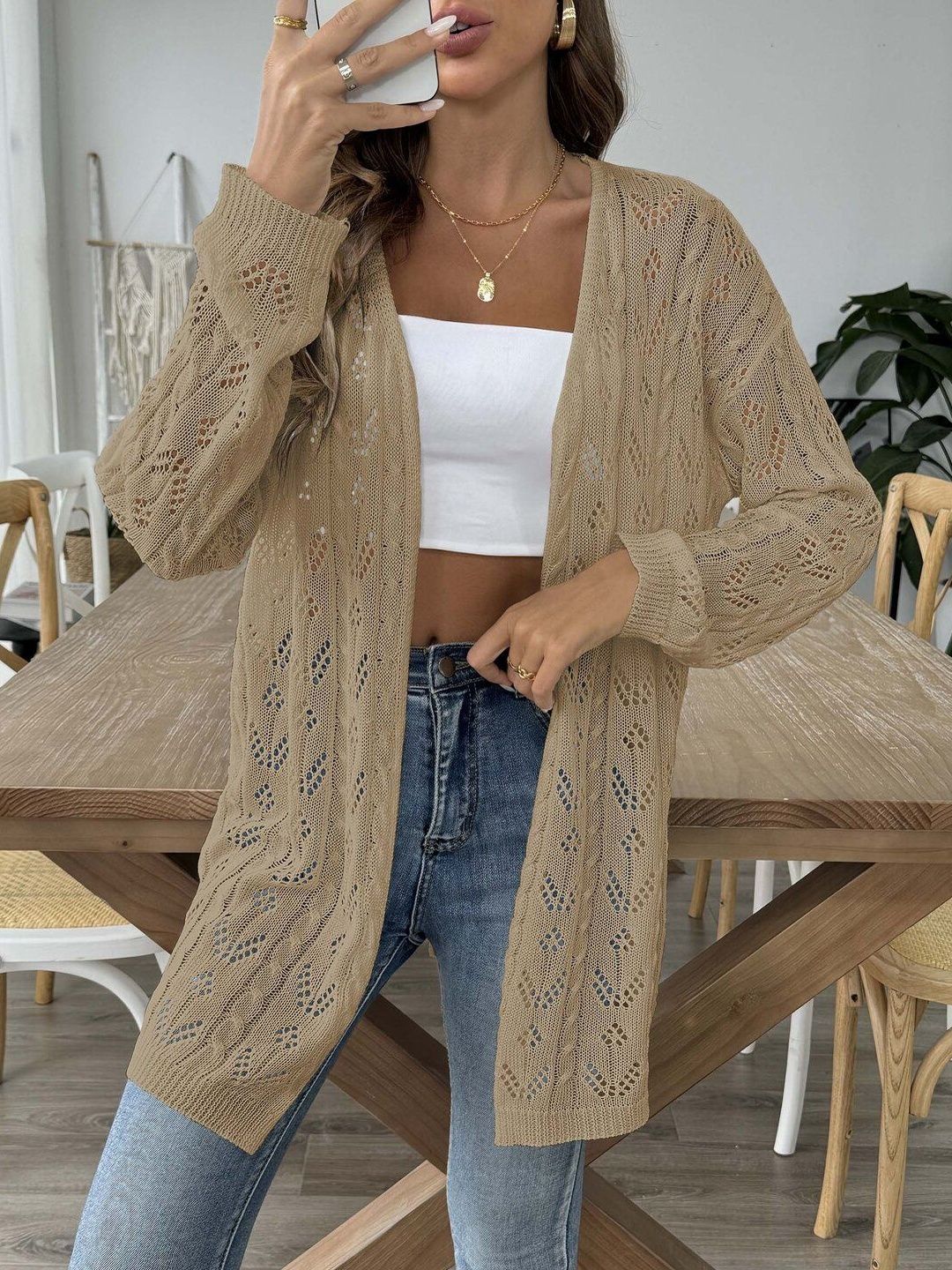 Women Longline Shrug