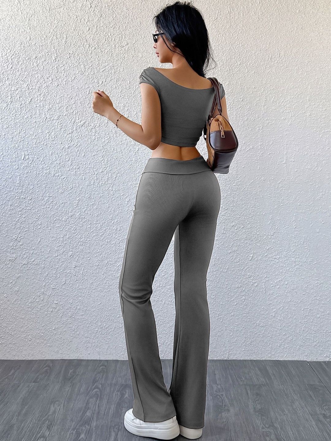 Boat Neck Top & Trousers Co-Ords