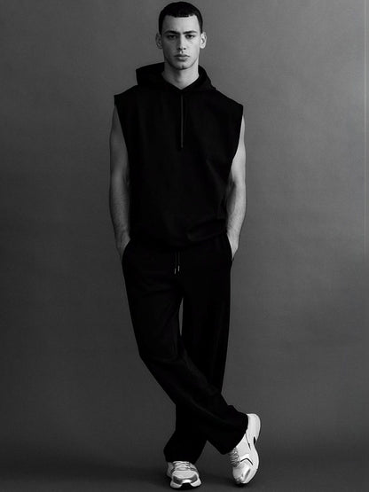 Men Straight Fit Trousers