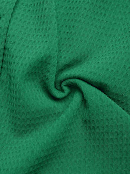 Women's Green Ruffles Top