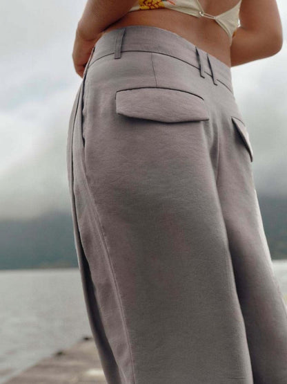 Women Pleated Trousers