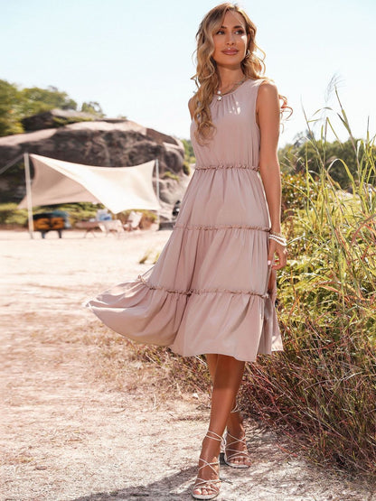 A-Line Midi Dress