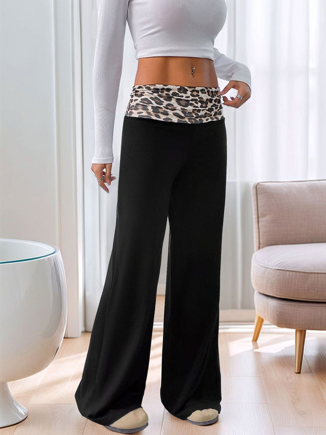 Trousers in Black Style 853 - Nowi Korean Fashion