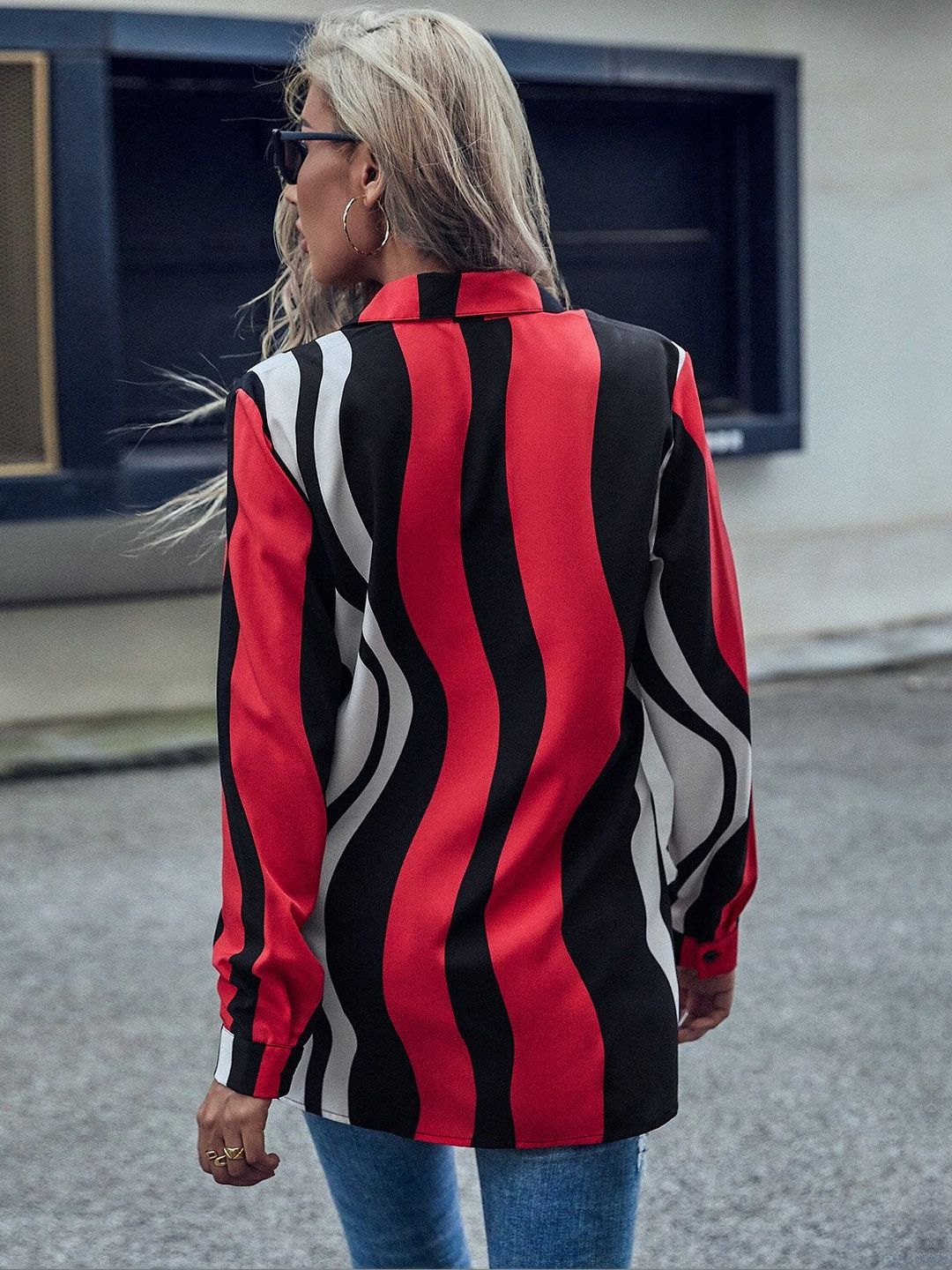 Women Striped Casual Shirt