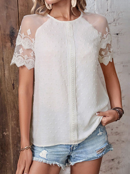 Embellished Cotton Top