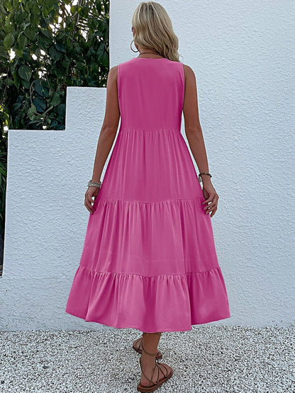 Fit & Flare Midi Dress