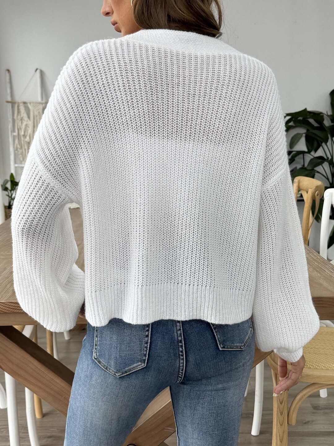 Women Cardigan with Embroidered Detail