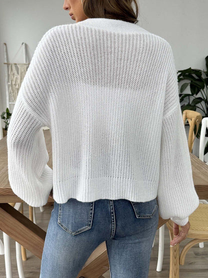 Women Cardigan with Embroidered Detail