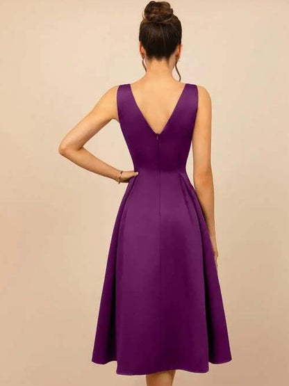 Fit & Flare Midi Dress