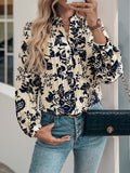 NOWI Women Floral Printed Casual Shirt