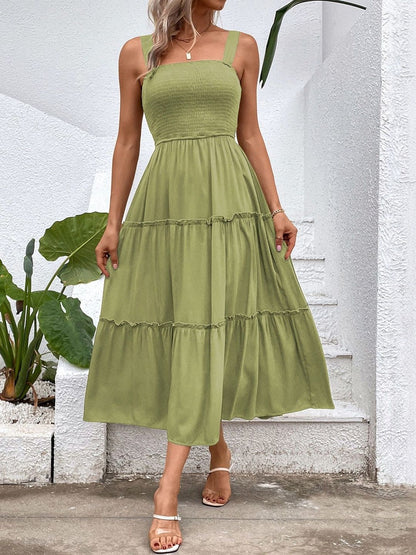Fit & Flare Midi Dress