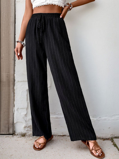Women Textured Non Iron Trousers