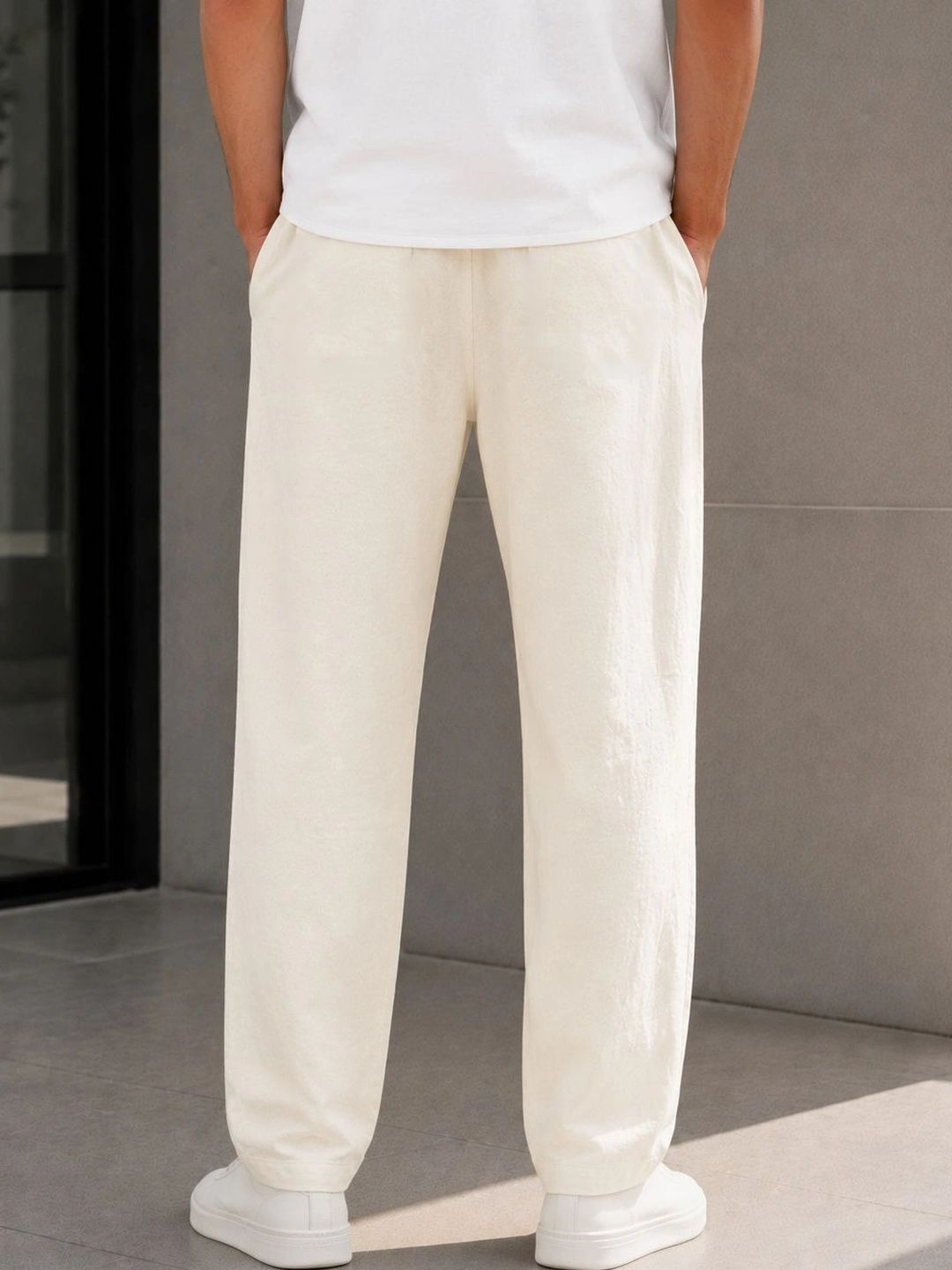 Men Easy Wash Trousers