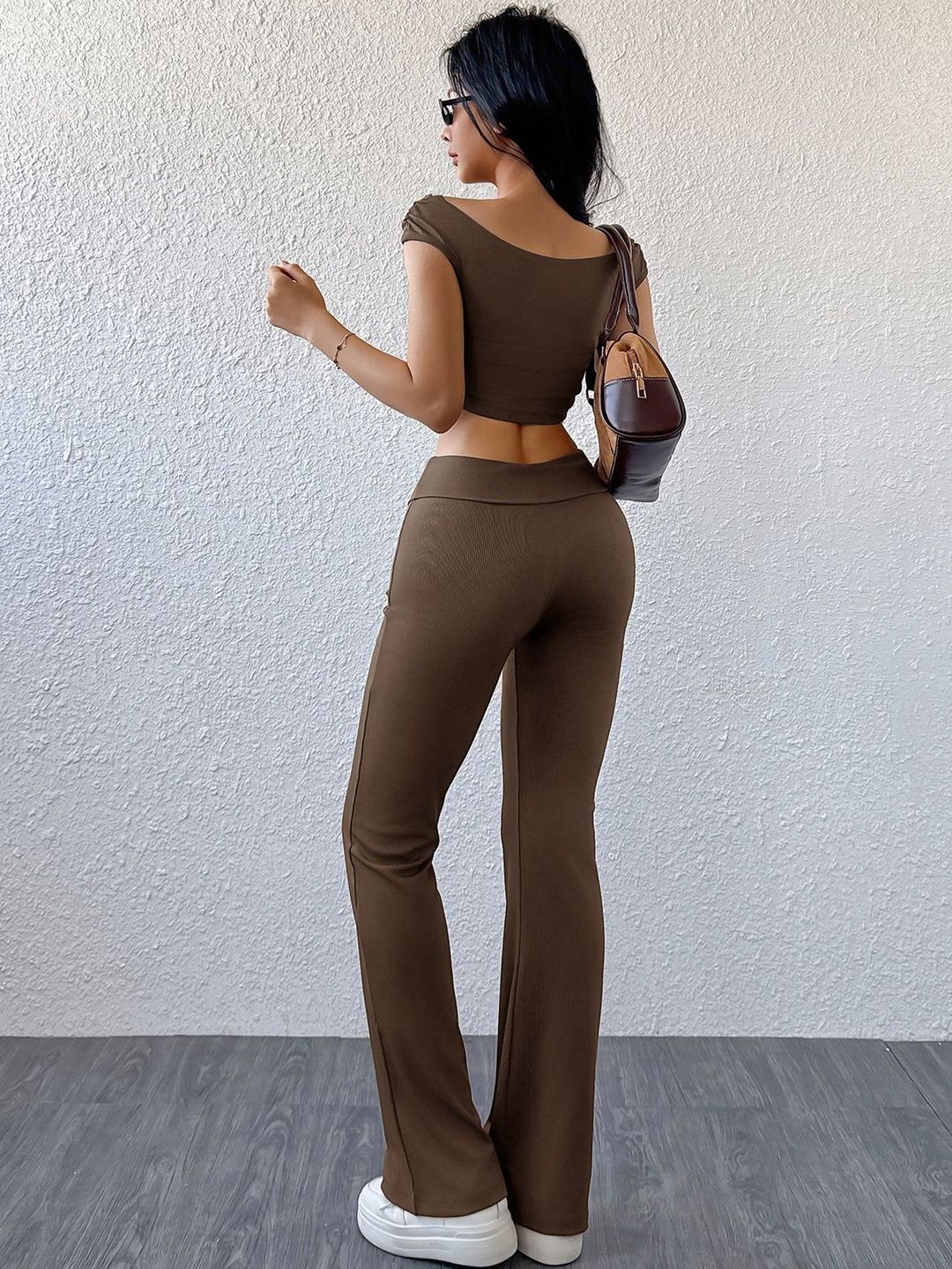 Boat Neck Top & Trousers Co-Ords