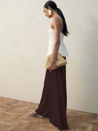 Women High-Rise Trousers