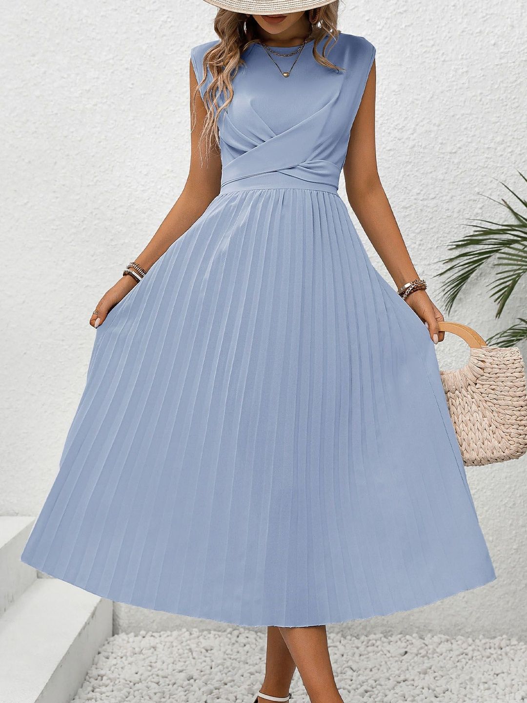 A-Line Midi Dress
