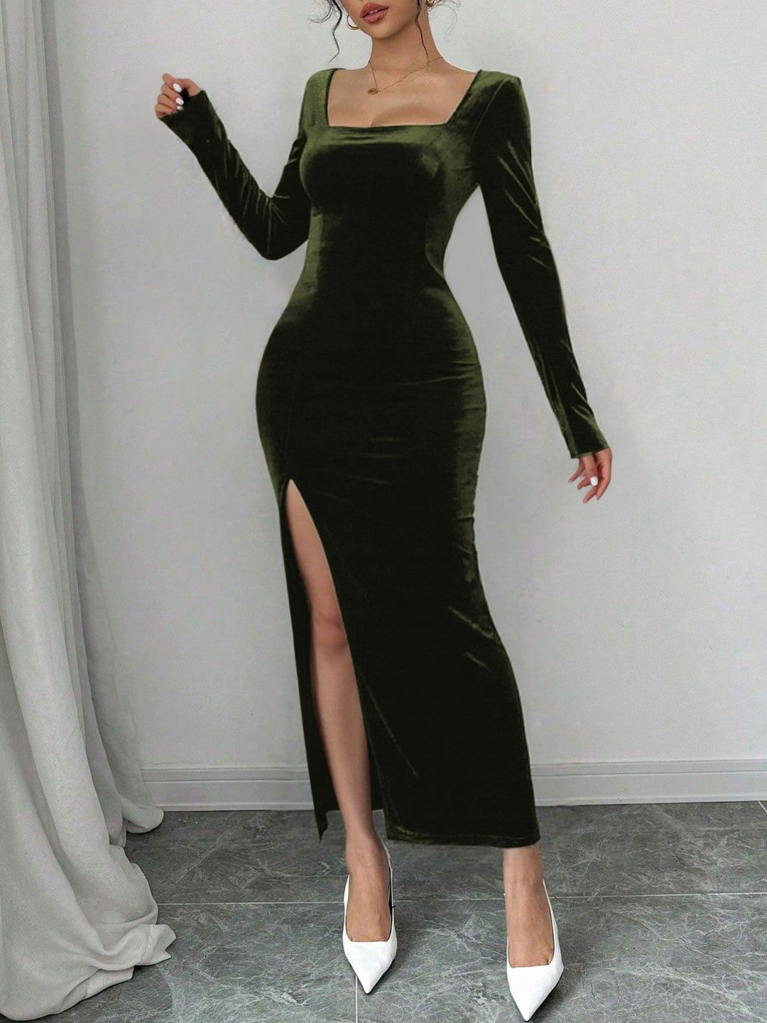 NOWI Bodycon Maxi Dress