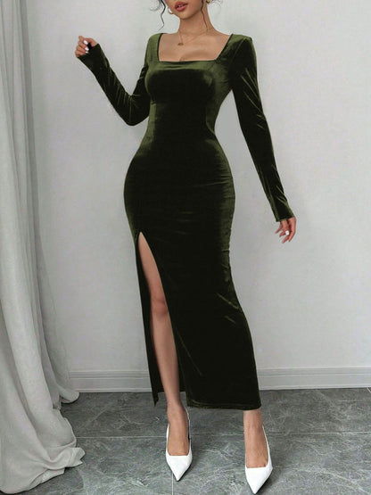 NOWI Bodycon Maxi Dress