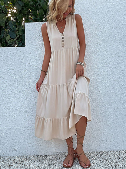 A-Line Midi Dress