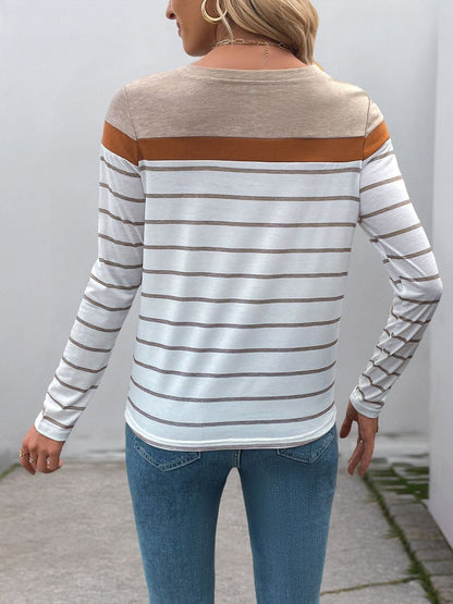 Women Striped T-shirt