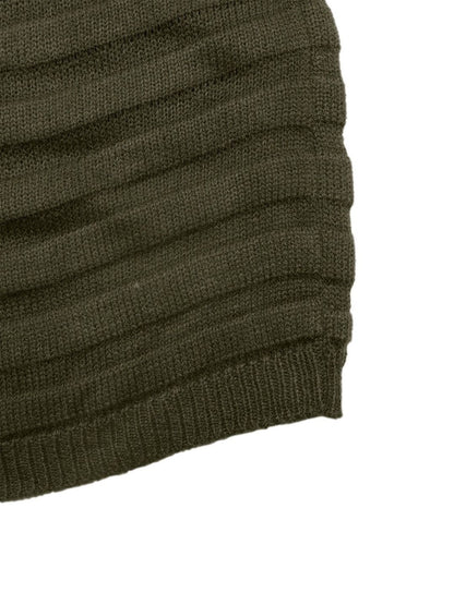 Women's Yellow Nowi Women Ribbed Pullover