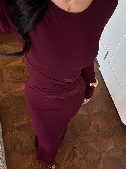 NOWI Bodycon Maxi Dress
