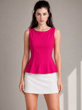 Liva Peplum Top