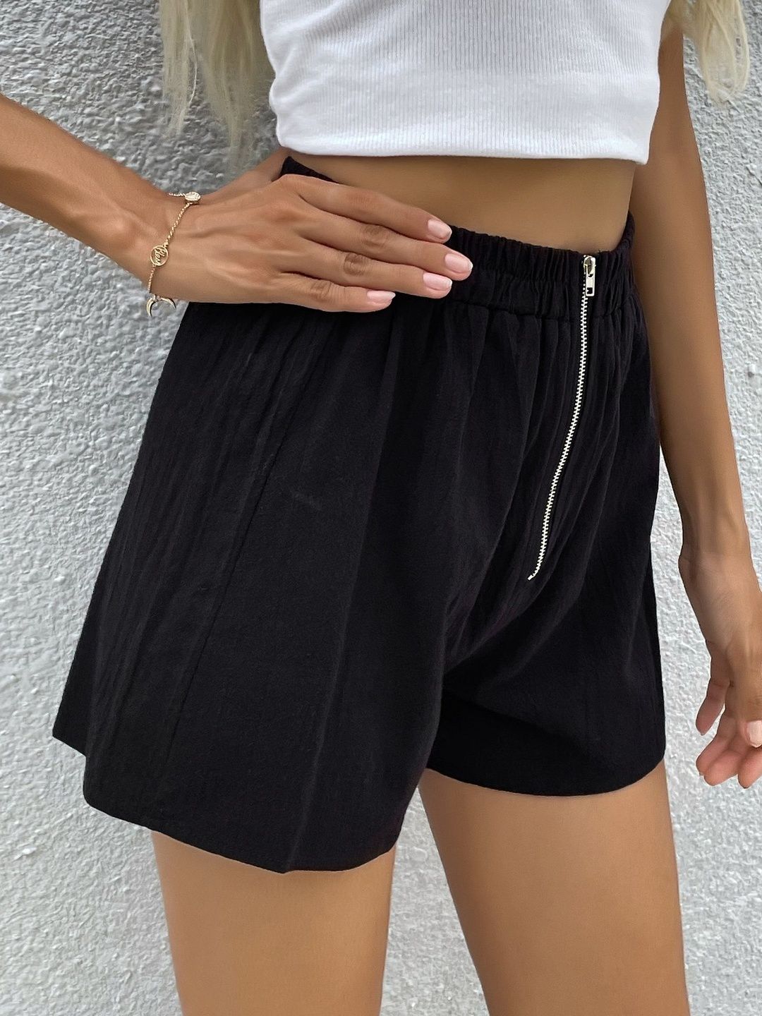 Women High-Rise Fashion Shorts