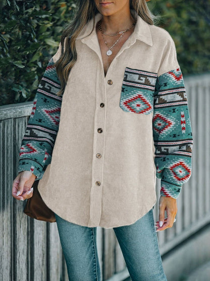 Women Colourblocked Casual Shirt