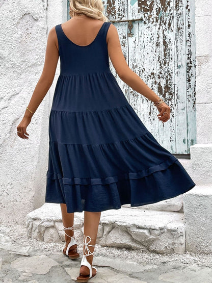 Fit & Flare Midi Dress