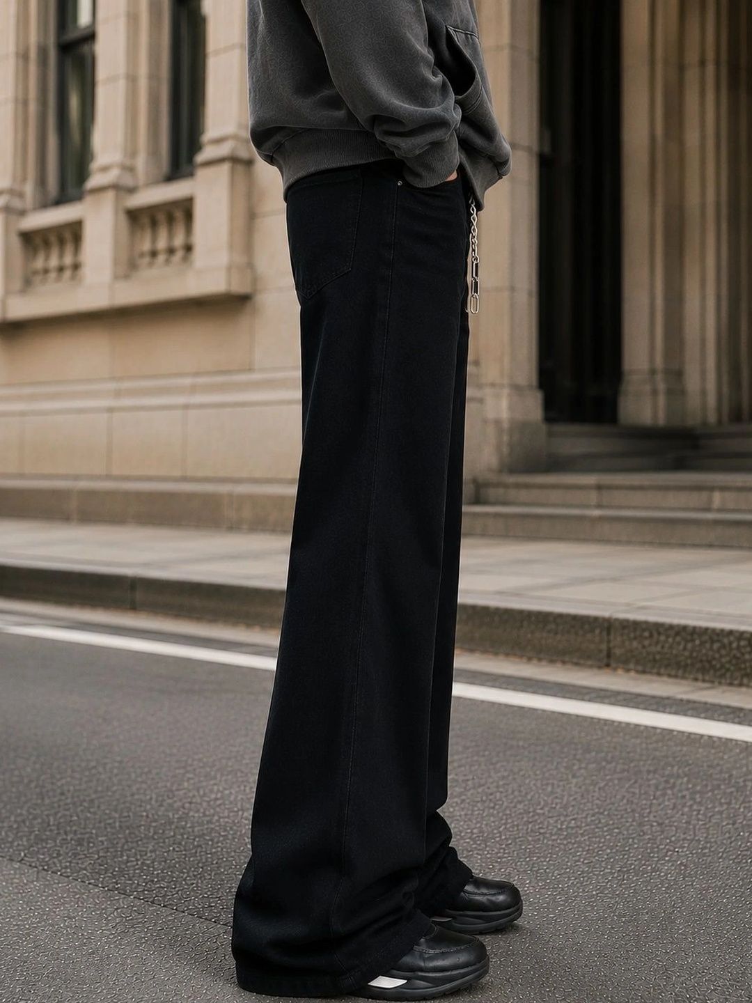 Men Bootcut High-Rise Jeans