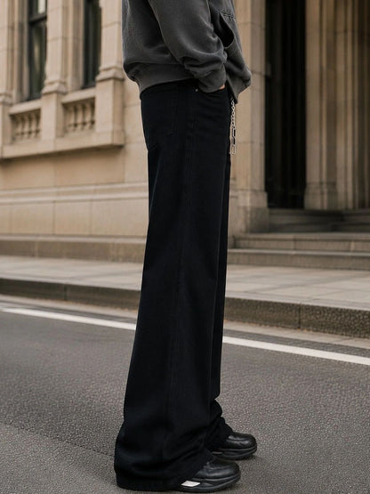 Men Bootcut High-Rise Jeans
