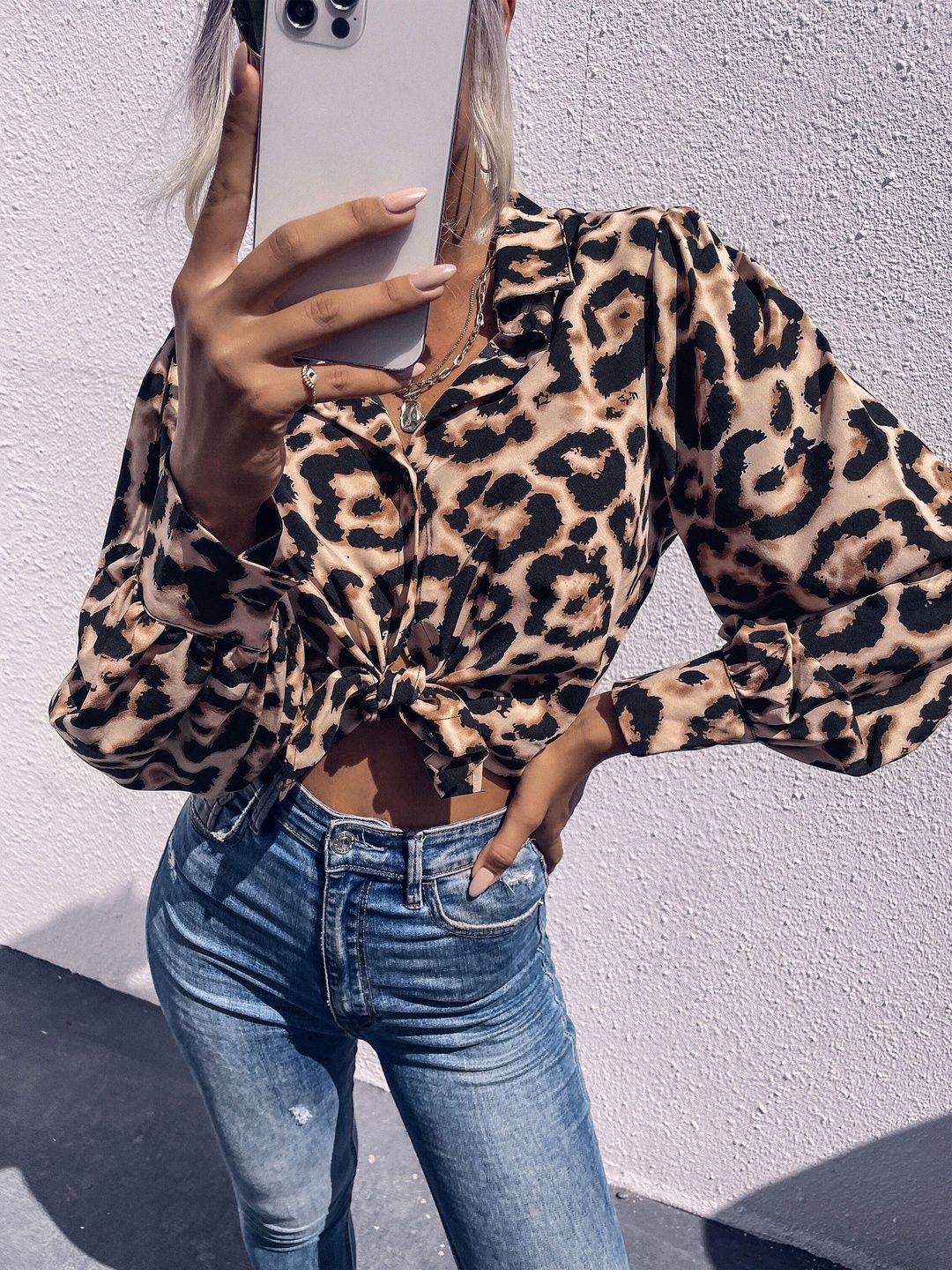 Women Animal Printed Casual Shirt